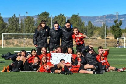 Lola Montañés va marcar un hat-trick.