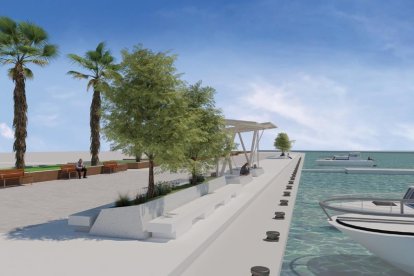 El Port de Tarragona va presentar imatges virtuals de les zones d'ombra.