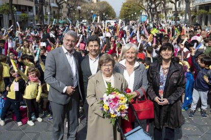 Momento de la entrega de los premios 'Olga Xirinacs'.