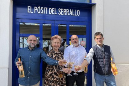 Presentació del vi 'Aproppòsit Malvasia' de la mà del Pòsit i Mas Vicenç .