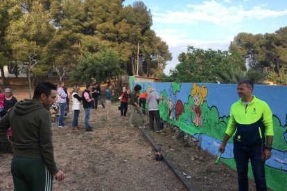 La pintada es va dur a terme durant la tarda de dissabte.