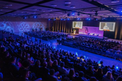 El acto de apertura del XIII Congreso de la Abogacía Española celebrado ayer.