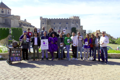 Representantes de los establecimientos que participarán en la ruta de tapas de Altafulla.