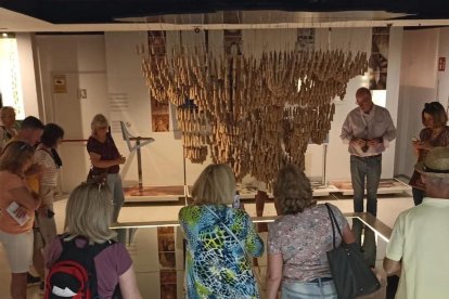 La visita nocturna al Centre Gaudí l'any 2022.