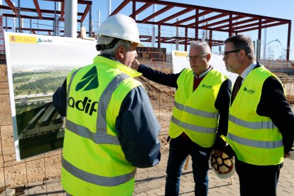 El alcalde Pere Granados con el subdelegado del Gobierno en Tarragona, Santiago Castellà.