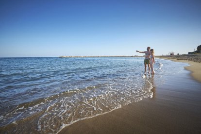 Imatge d'arxiu d'una de les platges de Cambrils.