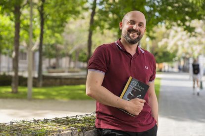 Jordi Graupera la setmana passada a Tarragona, on va presentar el seu llibre.