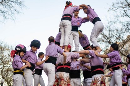 Imatge de la Colla Jove Xiquets de Tarragona.