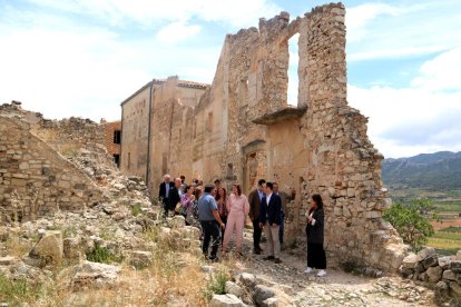 Justícia iniciará la primera de las nueve fases de rehabilitación del Poble Vell de Corbera d'Ebre.