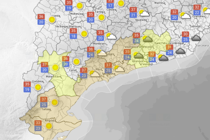 Previsió del temps per aquest