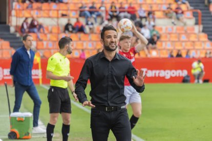 Dani Vidal, en el Nou Estadi Costa Daurada.