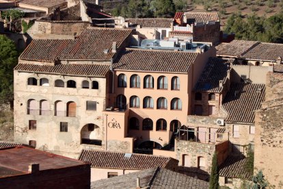 Vistas del exterior del Ora Hotel Priorat en Torroja del Priorat.