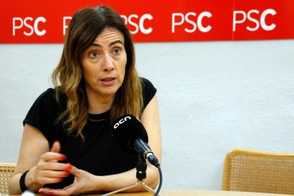 La candidata del PSC y ganadora de las elecciones municipales en Reus, Sandra Guaita.