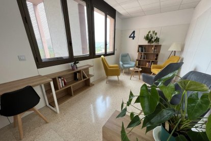 Nuevas instalaciones para los familiares de la Unidad de Cuidados Paliativos del Hospital Santa Creu de Tortosa.