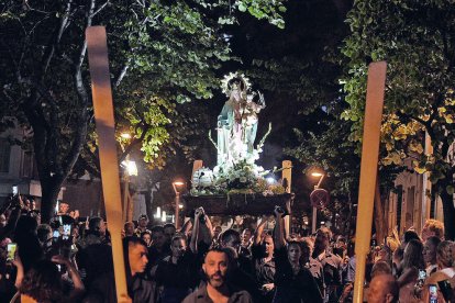 La processó de Santa Maria del Mar és un dels moments àlgids.