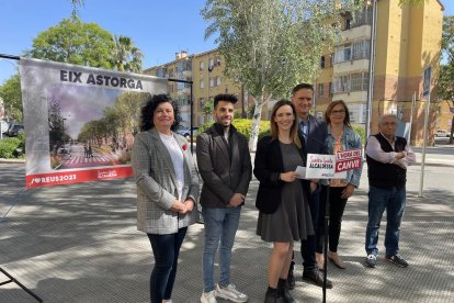 El nuevo Eix Astorga, que propone Sandra Guaita, conectará los barrios del sur con el centro de forma más amable.