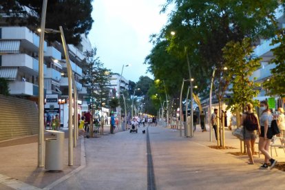 Imatge d'arxiu del primer tram de Carles Buïgas de Salou, on es van completar els treballs.