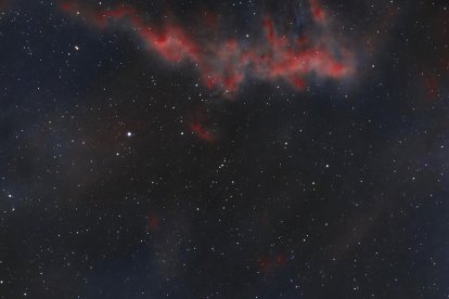 Imagen del cielo desde Prades compartida por la NASA.