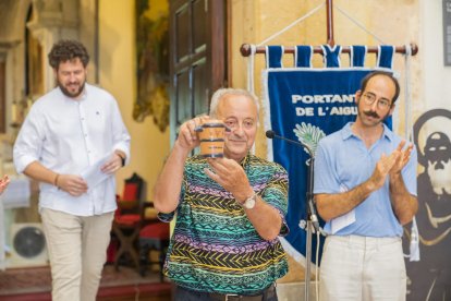 La presentació del penó i el càntir es va dur a terme a l'ermita del Portal del Carro de Tarragona.