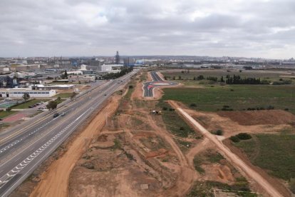 Imagen del progreso de las obras.