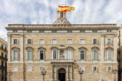 Imatge d'arxiu del Palau de la generalitat de Catalunya.