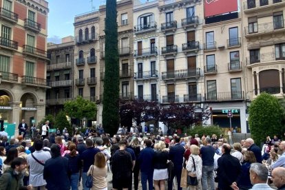 L'acte va congregar 500 persones a la plaça Prim de Reus.