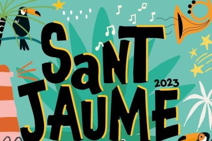 Cartel de les Festes de Sant Jaume de Miami Platja.