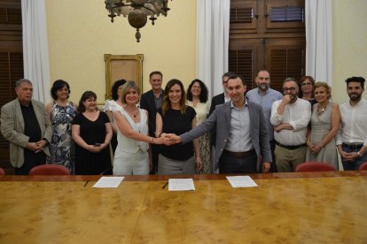 El equipo de gobierno de Reus.