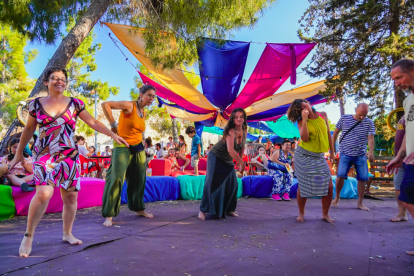 Imatge d'un dels tallers organitzats al Camp de Mart durant la iMAGInada en una edició anterior.