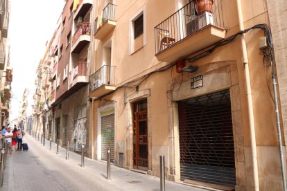 Fotografia d'arxiu del carrer Reding de la ciutat de Tarragona.