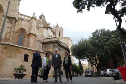 Ricomà ha avançat que el carrer de les Coques serà una zona per a vianants, lliure de cotxes.