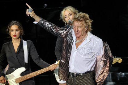 Rod Stewart al festival Cap Roig.