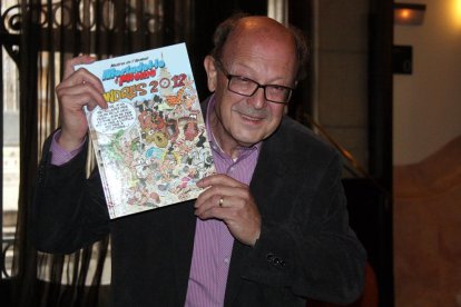 Francisco Ibáñez en una imatge d'arxiu l'any 2012 a Londres.