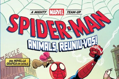 El còmic en català 'Spider-man. Animals, reuniu-vos'.