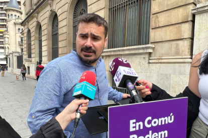 Imatge de l'alcaldable d'ECP, Jordi Collado.