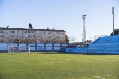 Imatge d'arxiu del Camp Municipal de Torreforta, un dels vuit equipaments esportius on es canviarà la gespa artificial.