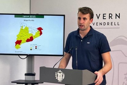 El concejal de Seguridad Ciudadana y Protección Civil de El Vendrell, Christian Soriano.