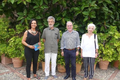 Perico Pastor amb l'alcalde de Salou, Pere Granados.