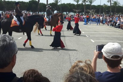 Imagen del espectáculo ecuestre del año pasado.