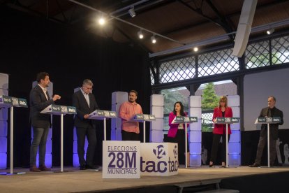 Imatge d'arxiu del debat coorganitzat per 'Diari Més' i TAC12 la setmana passada.