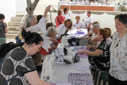 Habrá exhibiciones de costura y punta de almohada por las calles.