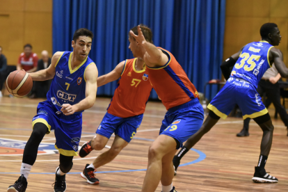 Imatge d'un partit del CBT a la pista del Martinenc durant la temporada passada.