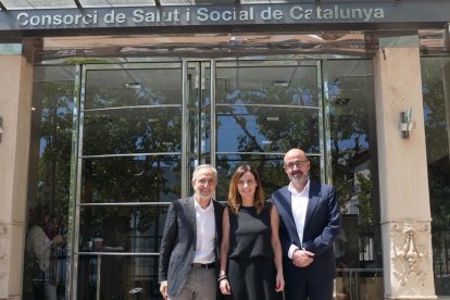 Imatge de Sandra Guaita al Consorci de Salut i Social de Catalunya.