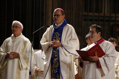 Sergi Godo durante la ceremonia de toma de posesión.