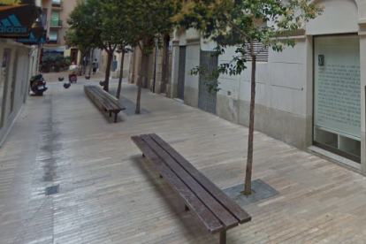 Un dels carrers de Reus on es millorarà la il·luminació.