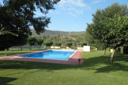 La piscina municipal de Callús.