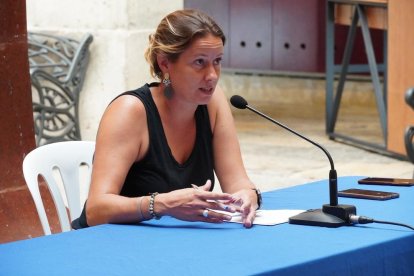 La portaveu del d'ERC, Maria Roig Alsina