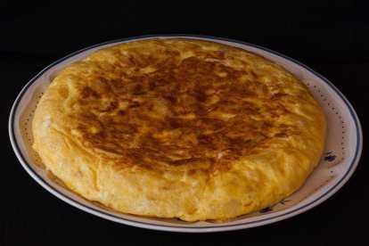 Imagen de una tortilla de patatas.