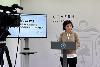 La concejala de Proyectos y planificación de El Vendrell, Núria Rovira.