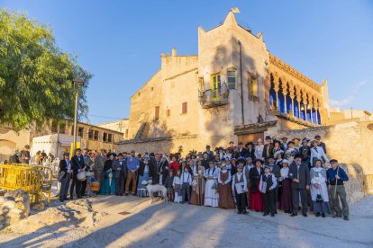 Los visitantes pudieron disfrutar de las recreaciones que devolvieron a los Pallaresos a principios del siglo XX.